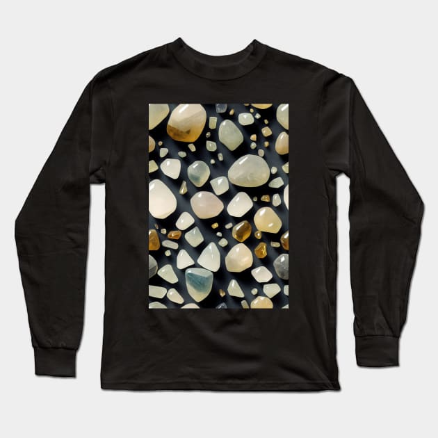 Jewel Pattern - Quartz, for a bit of luxury in your life! #1 Long Sleeve T-Shirt by Endless-Designs